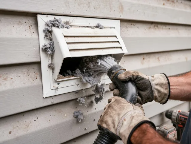 Professional dryer vent cleaning by Valle Vista Dryer Vent Cleaning in Valle Vista