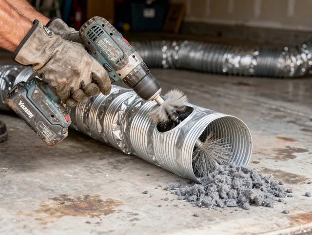 Professional duct cleaning by Valle Vista Dryer Vent Cleaning in Valle Vista