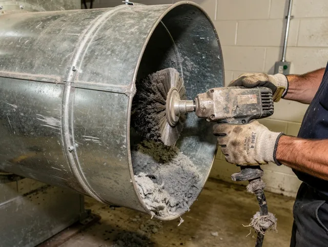 Industrial-grade dryer vent cleaning by Valle Vista Dryer Vent Cleaning in Valle Vista